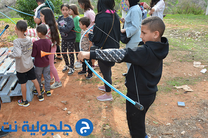 مشاركة واسعة في مسيرة تنزه واكتشف وادي قانا في جلجولية
